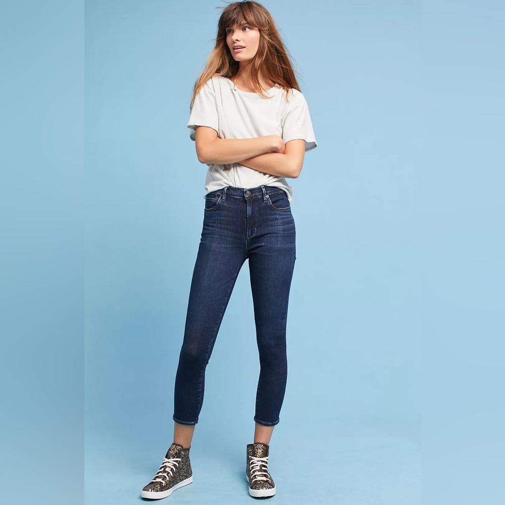 Citizens of Humanity Rocket Crop High Rise Skinny Jeans N105-15 - Picture 1 of 11